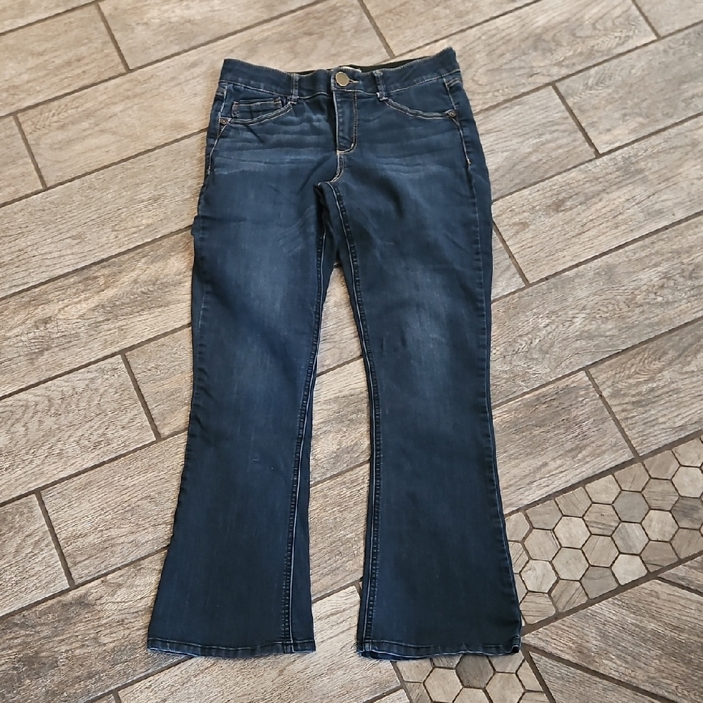 Democracy Dark Blue Flare Jeans Size 10